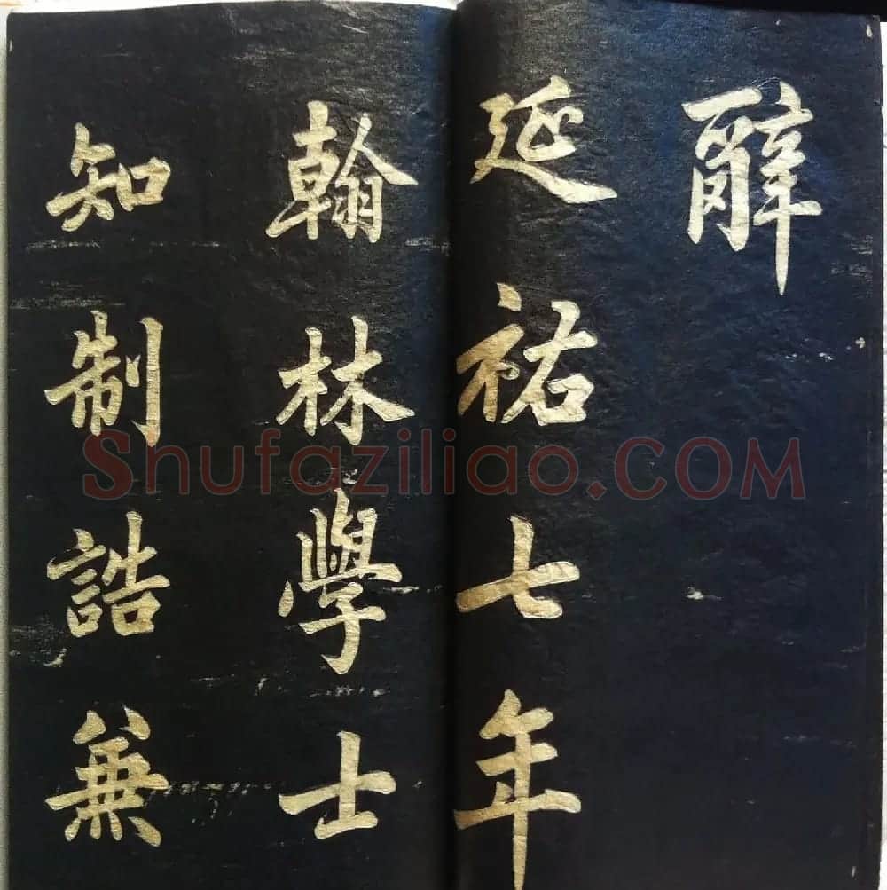 兰新家传书法帖分享《赵文敏观音殿》 | 书法作品赏析