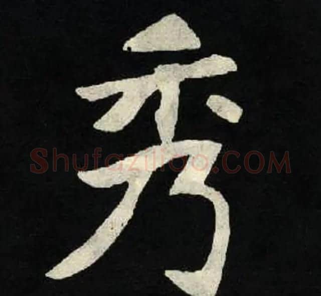 放大魏楷字帖《张黑女墓志单字帖》 | 软笔楷书字帖