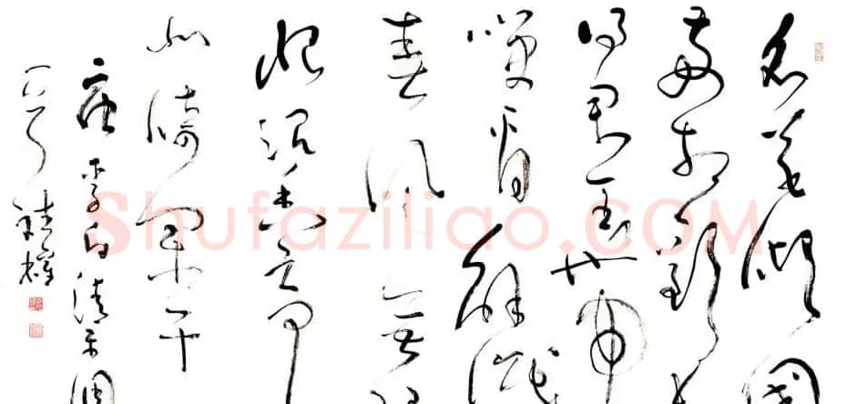 李斌权书法草书作品欣赏 | 书法作品赏析