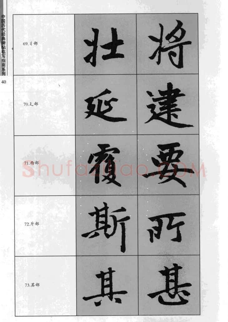 赵孟頫胆巴碑临写指南行楷字帖 | 软笔楷书字帖
