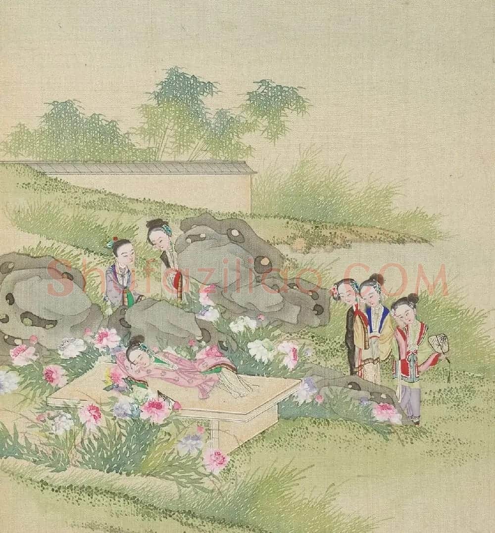 清代盛昱小楷录《红楼梦赋图册》 | 传世书法作品精选