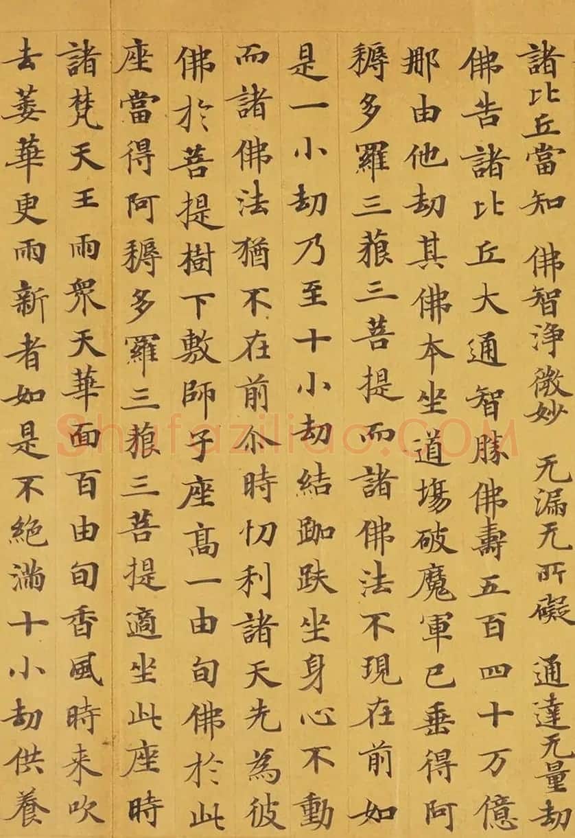唐代赵文审小楷写经精品《妙法莲花经》 | 敦煌写经赏析