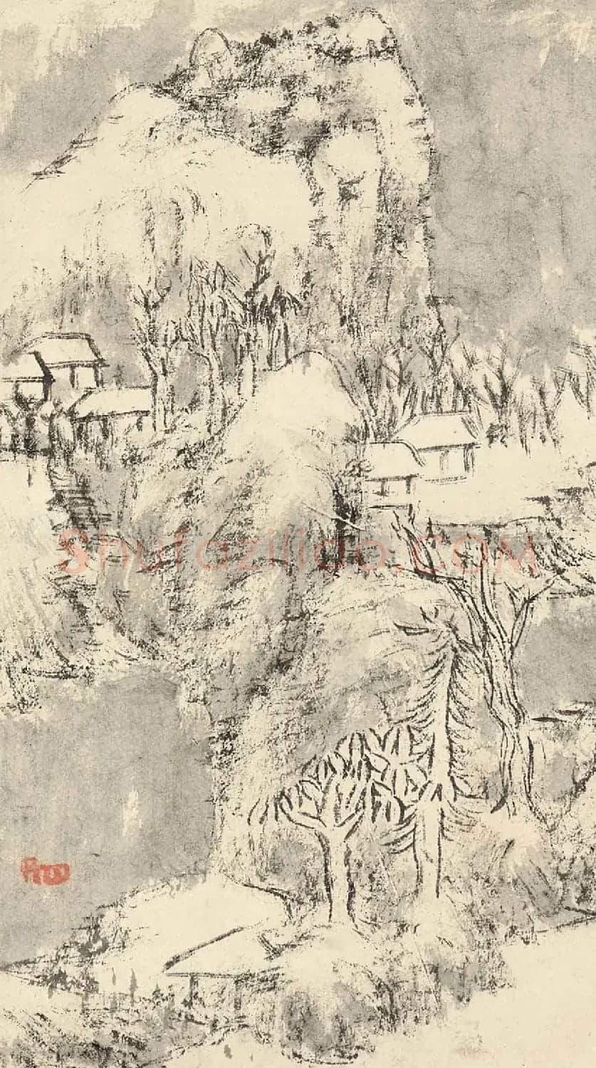 八大山人《兰亭诗画册》对题12开 | 传世书法作品鉴赏
