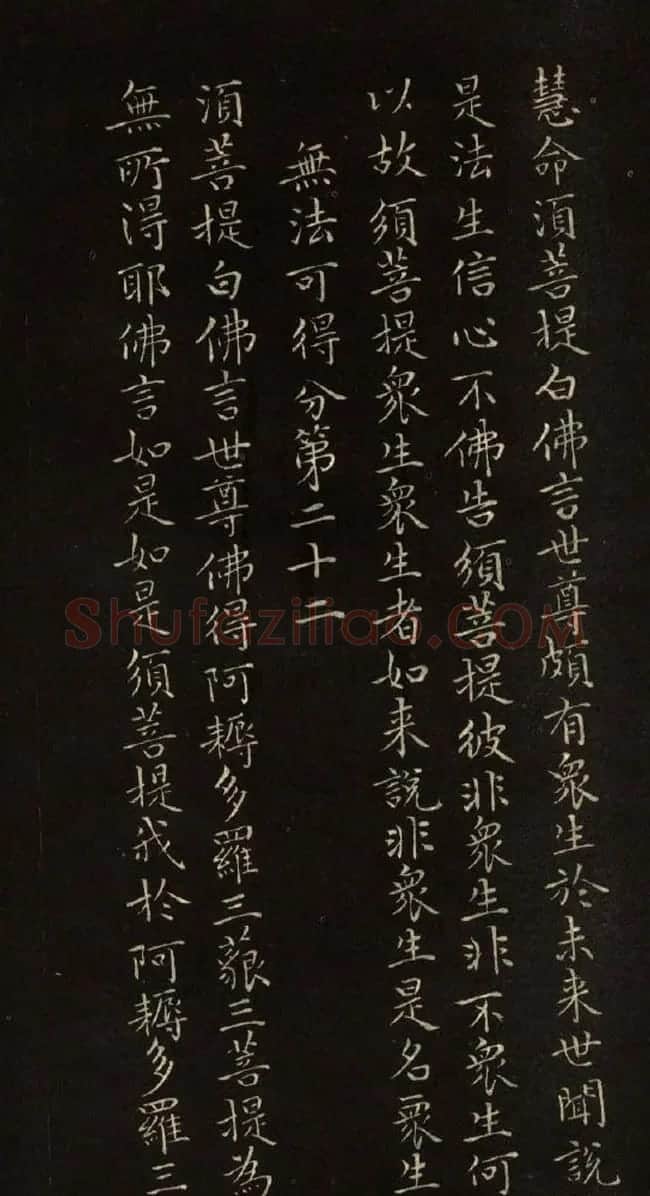 赵文敏法书《赵孟頫金刚经》 | 书法名家作品鉴赏