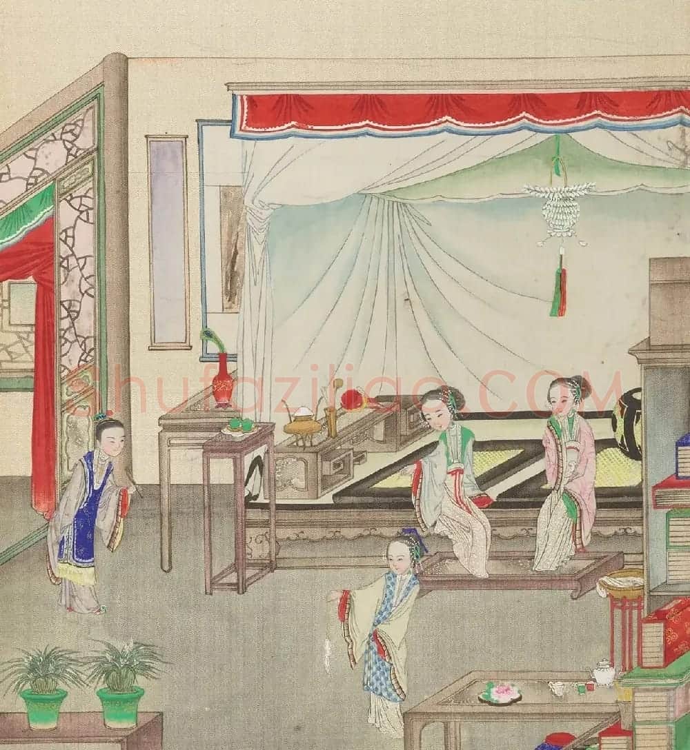 清代盛昱小楷录《红楼梦赋图册》 | 传世书法作品精选