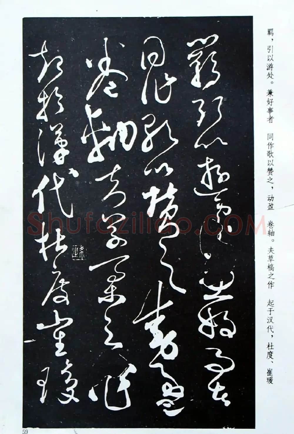 《怀素草书自叙帖》蜀中石氏藏本 | 毛笔草书字帖
