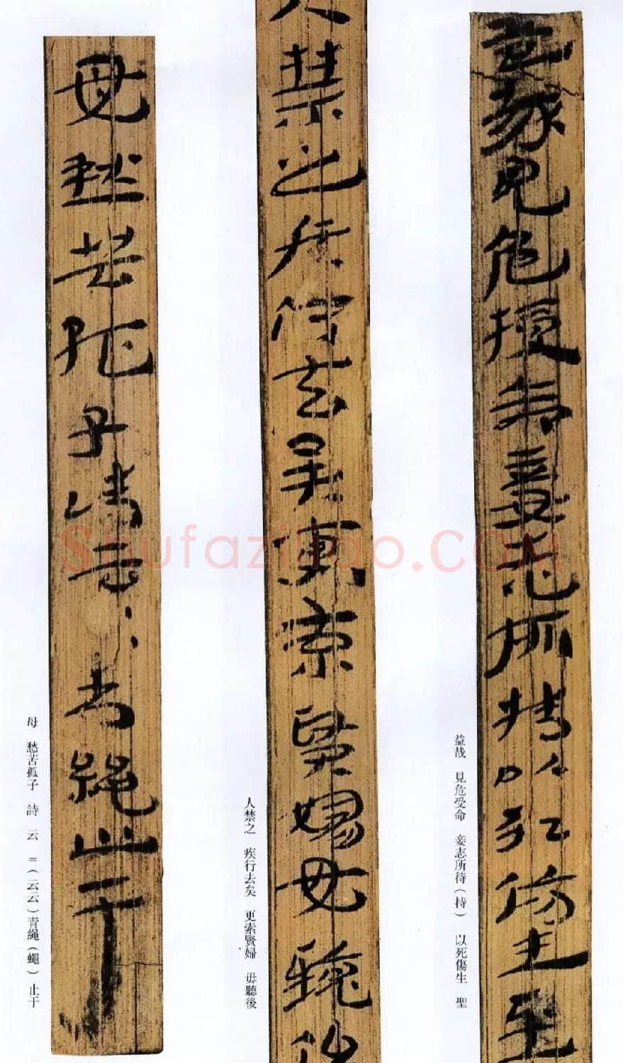 西汉草隶书法竹简《神乌傅》高清本 | 书法作品鉴赏