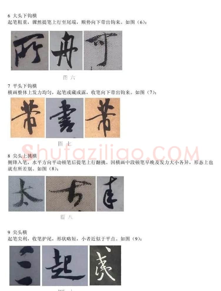 书法教程浅析米芾作品中永字八法 | 软笔书法作品