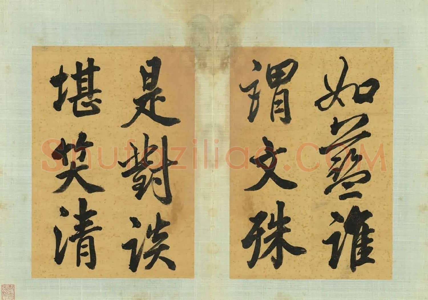 张照行楷书《传灯录》册 | 软笔书法作品