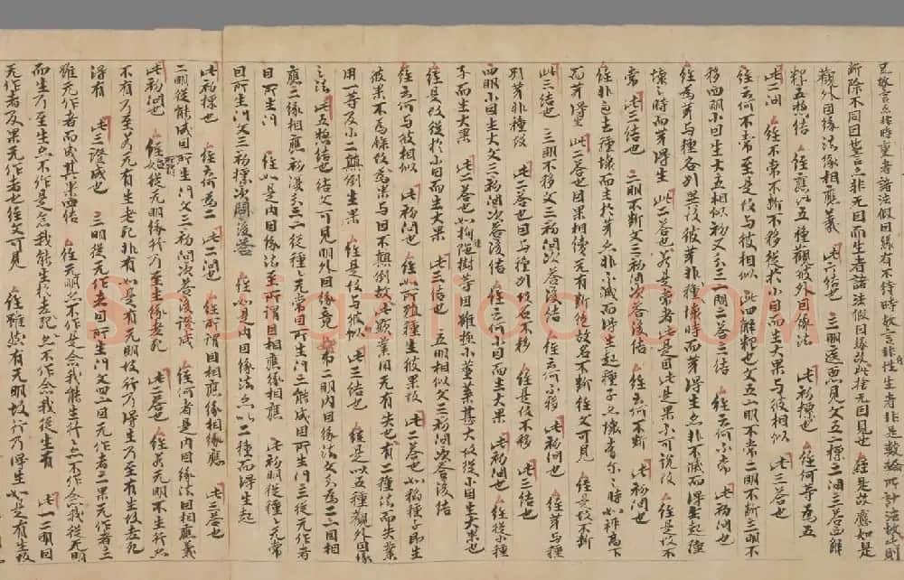 敦煌文献《净土寺藏经-大乘稻芉经随听疏》法国国家图书馆藏 | 敦煌写经欣赏