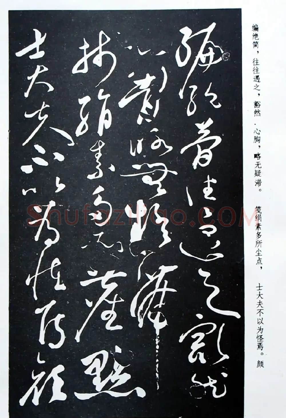 《怀素草书自叙帖》蜀中石氏藏本 | 毛笔草书字帖