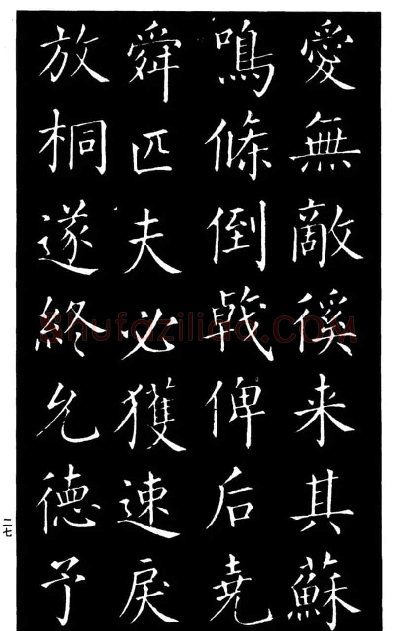 柳公权书法楷书欣赏《太和帖》 | 软笔楷书字帖