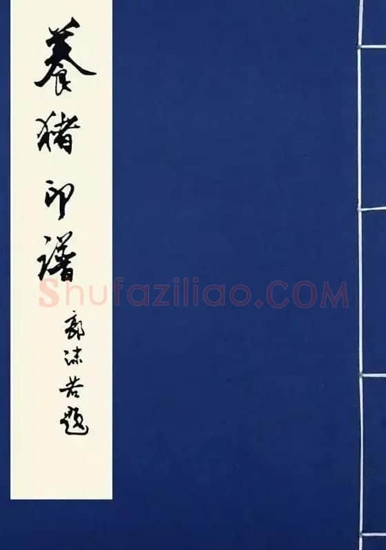 印章创作精华《养猪印谱》郭沫若题签作序诗 | 软笔书法作品