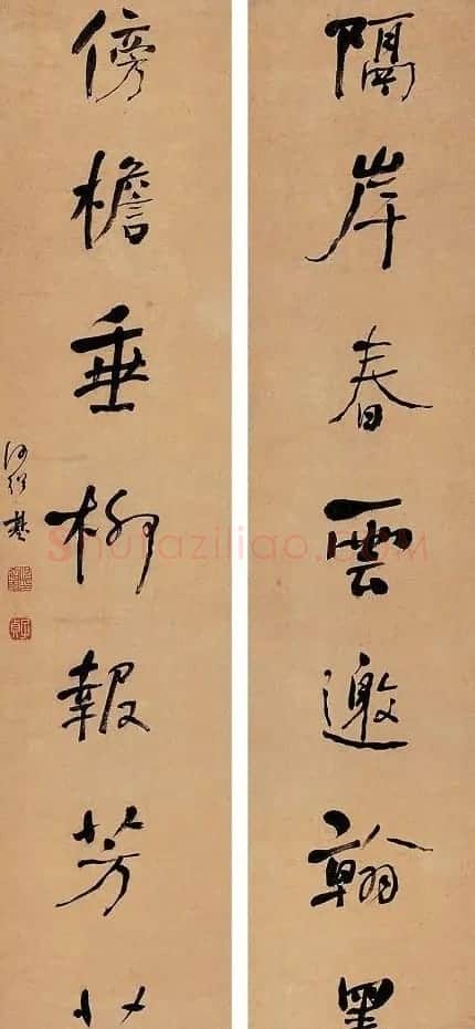清代书法家何绍基书法对联欣赏 | 名家书法作品精选