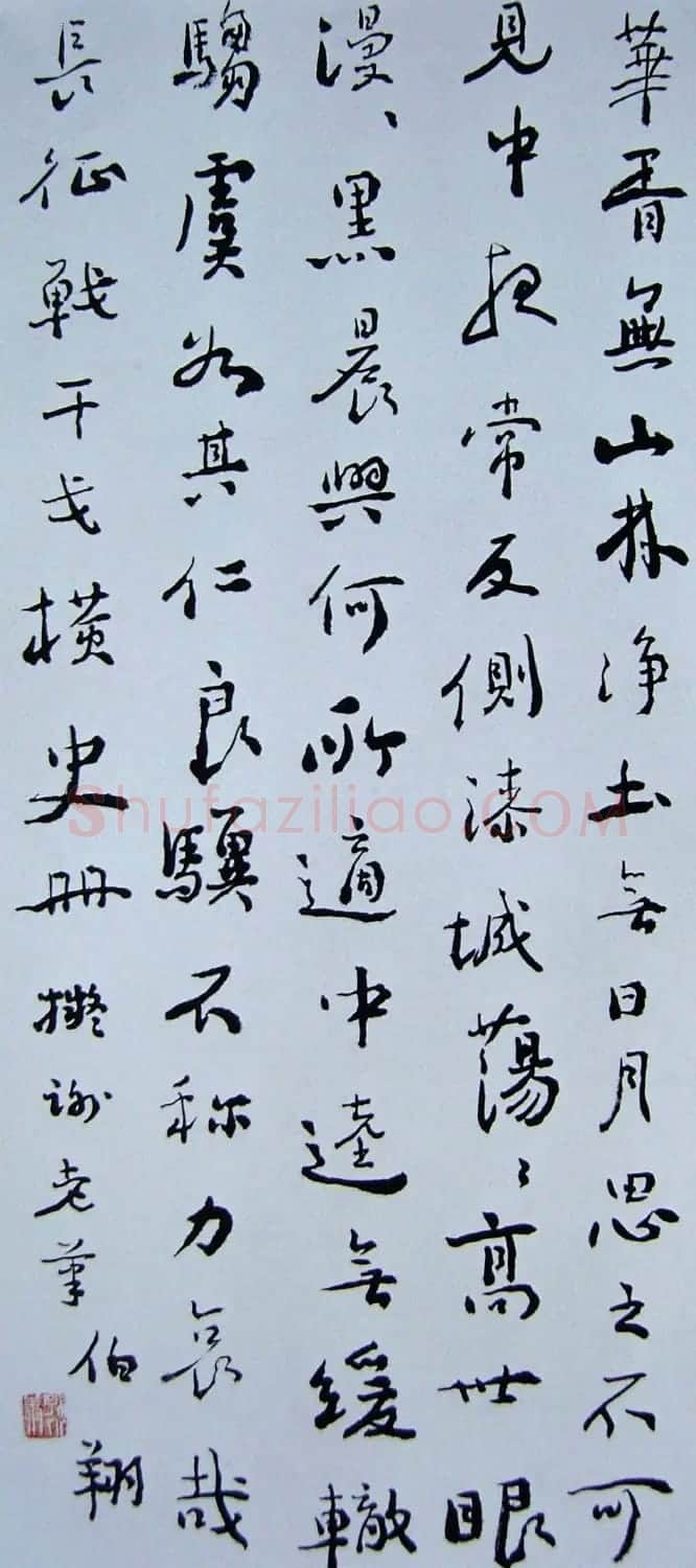 天津孙伯翔书法作品欣赏 | 书法作品欣赏