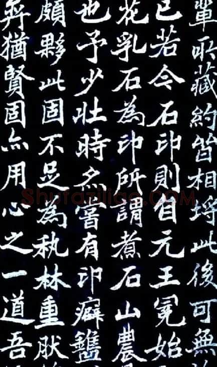 书法字帖《津西堂初选印券》 | 软笔楷书字帖