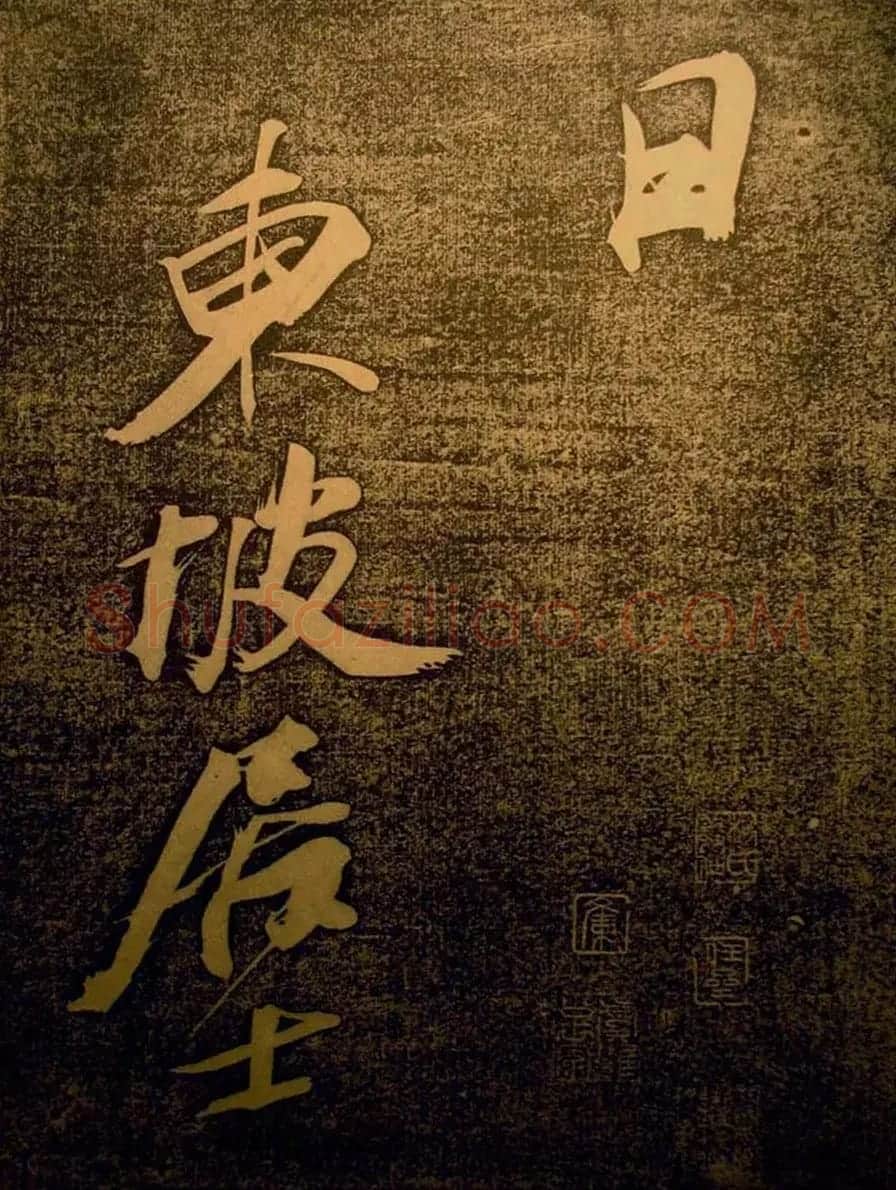 苏轼行书欣赏楚颂帖附跋 | 毛笔书法作品