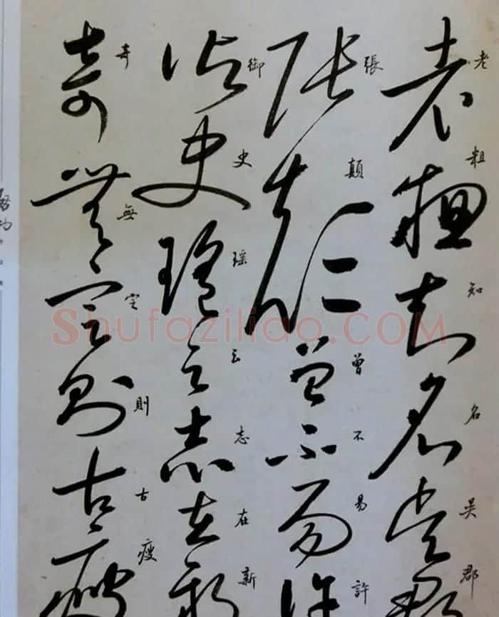 启功草书临唐怀素自叙帖 | 软笔草书字帖