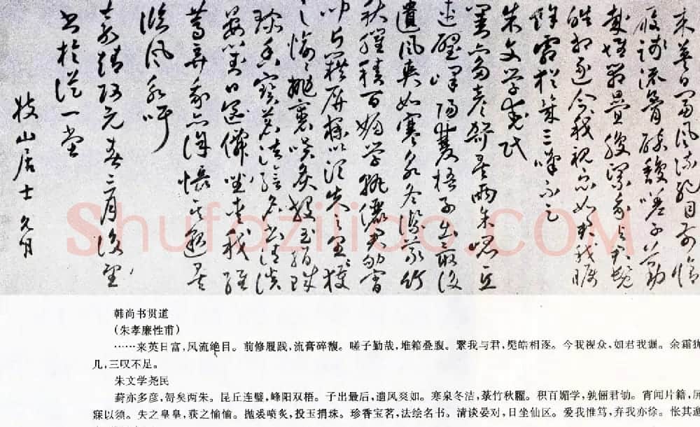 祝允明草书作品欣赏王文恪公卷 | 书法长卷