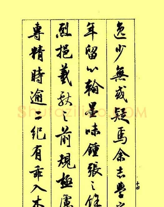 梁鼎光行书欣赏《孙过庭书谱》 | 软笔行书字帖