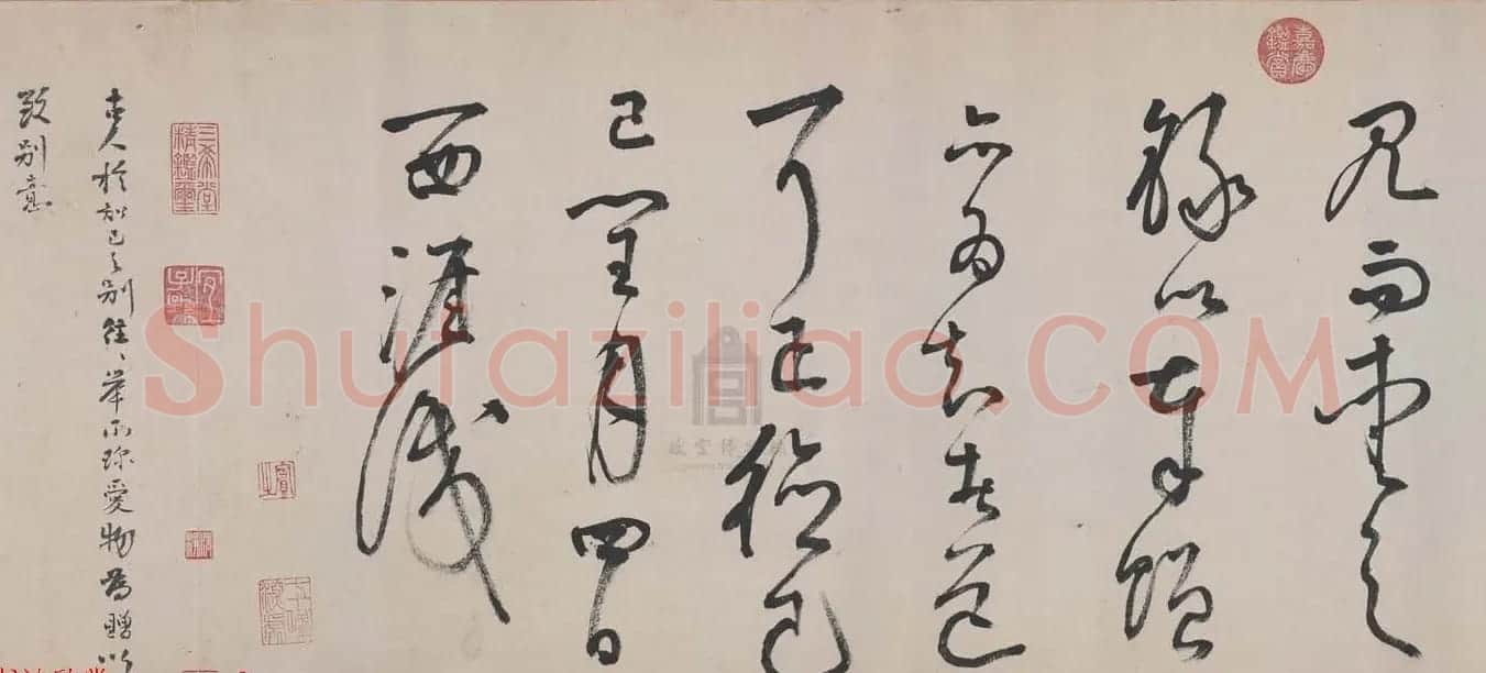 李东阳晚年草书佳作赏析《春园杂诗》六首卷 | 书法长卷