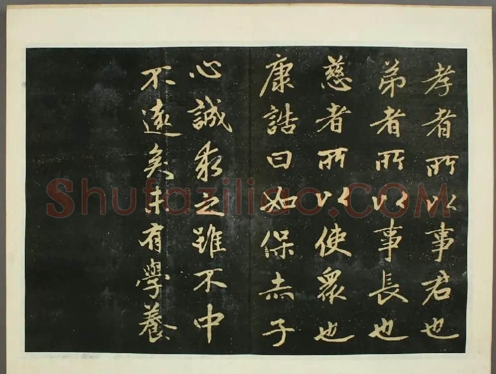 元代赵孟頫行书欣赏《子昂大学》 | 书法名家作品鉴赏