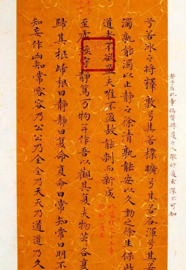 杨涵之楷书册页《老子道德经》选抄 | 名家书法作品精选