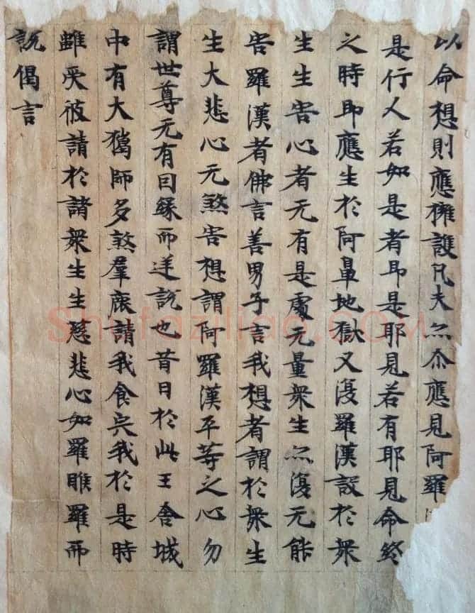 敦煌写经书法残片《唐人写经集錦》 | 敦煌写经赏析