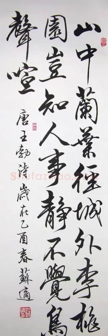 苏适行书书法作品欣赏 | 软笔书法作品