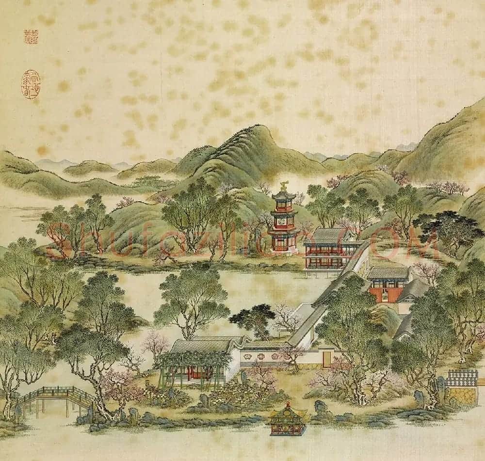 汪由敦楷书圆明园四十景题咏 | 传世书法作品赏析