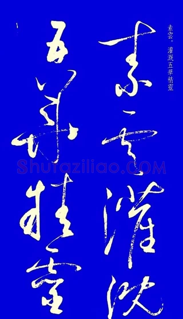 启功草书字帖欣赏《黄庭内景经》 | 毛笔草书字帖