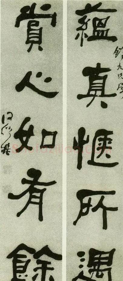 清代书法家何绍基书法对联欣赏 | 名家书法作品精选