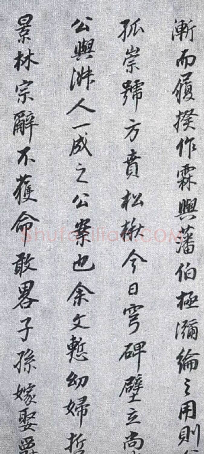 董其昌行书墨迹《董文敏书钱忠所神道碑铭》 | 书法名家作品鉴赏