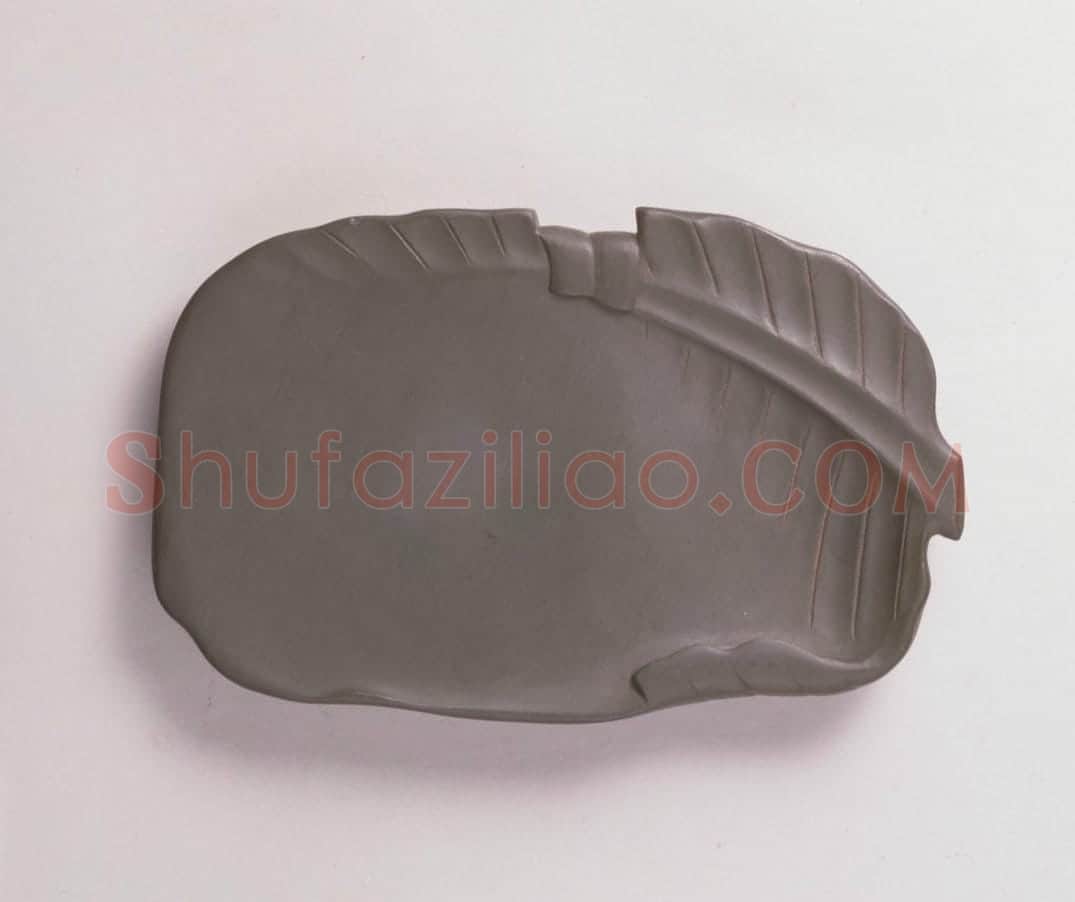 歙石蕉叶砚 | 故宫文房用品藏品