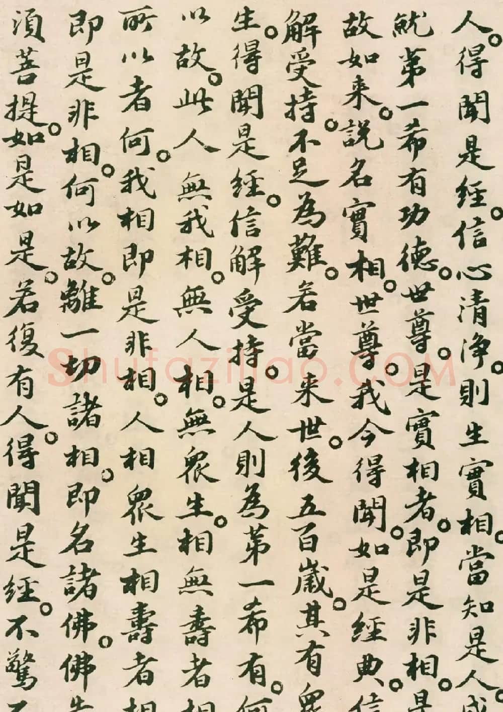 北宋苏轼小楷欣赏《金刚经》 | 软笔书法作品