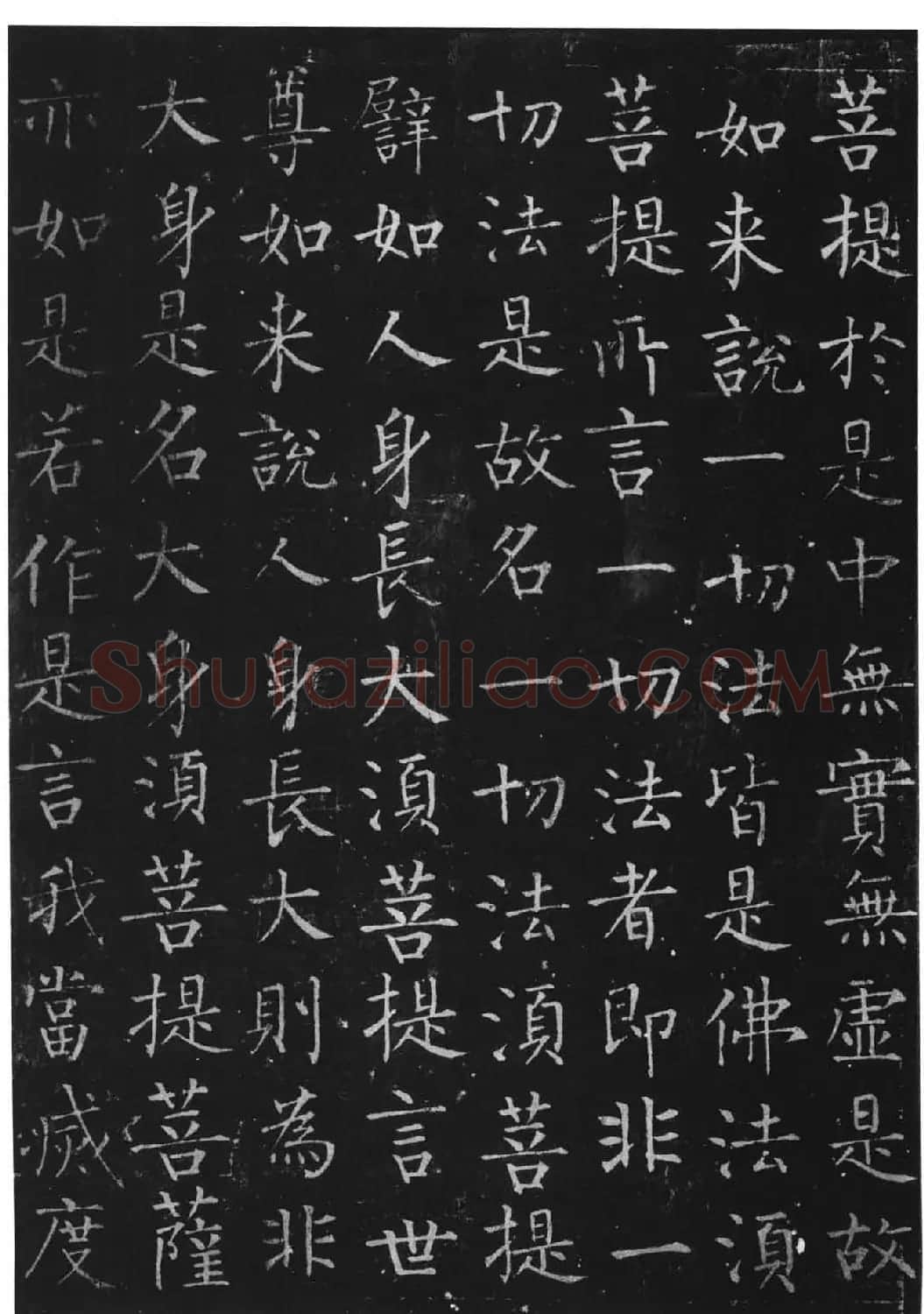 柳体楷书字帖《柳公权金刚经》 | 软笔楷书字帖