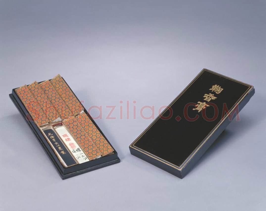 汪心农菊香膏墨 | 故宫文房用品藏品