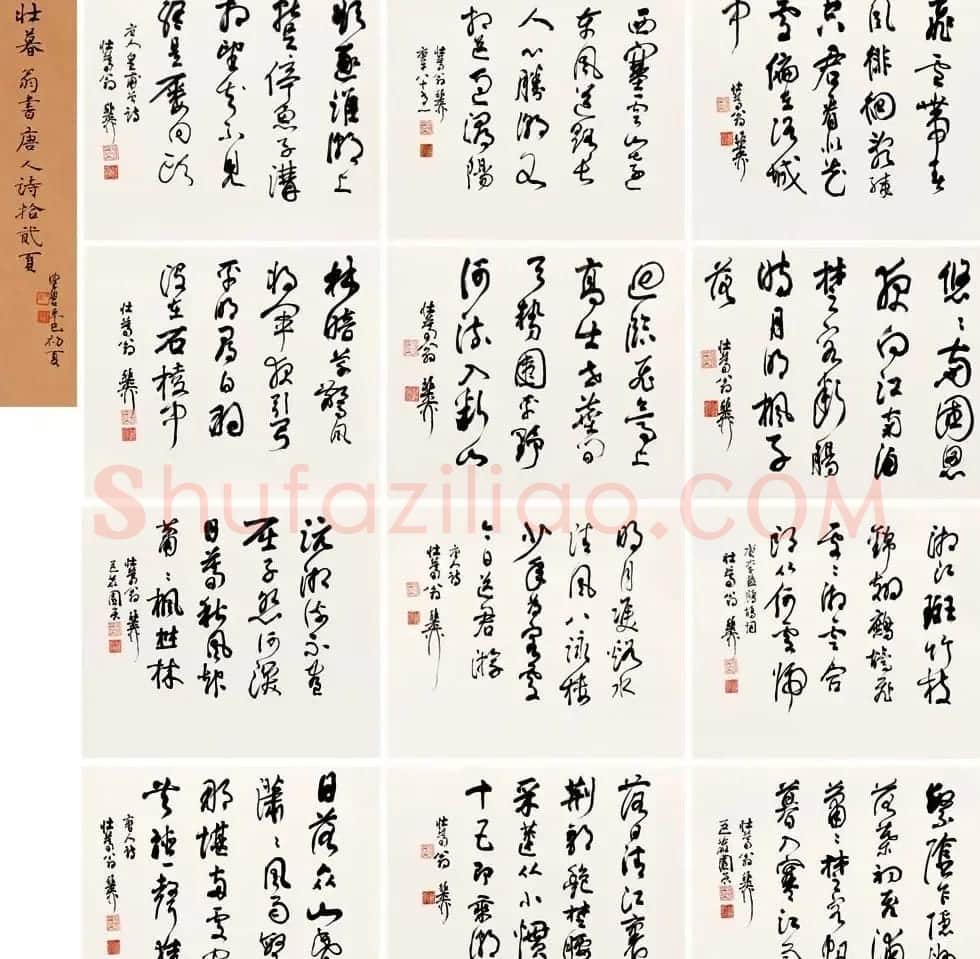 海派代表书法家谢稚柳书法作品欣赏 | 书法作品赏析