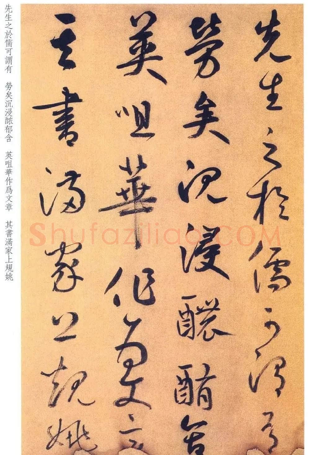 鲜于枢行草书法精品《进学解》 | 毛笔书法作品