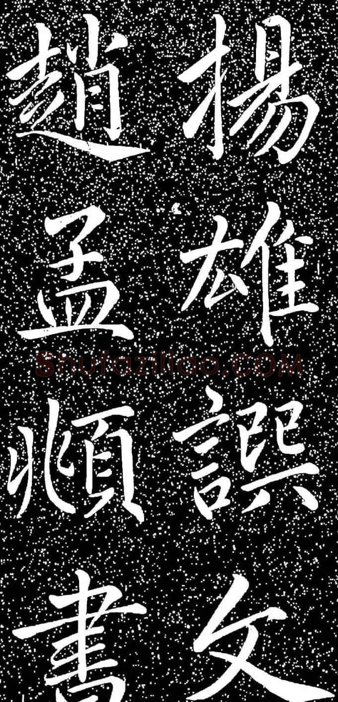 赵孟頫大字楷书《雅宣帖》精拓 | 软笔楷书字帖