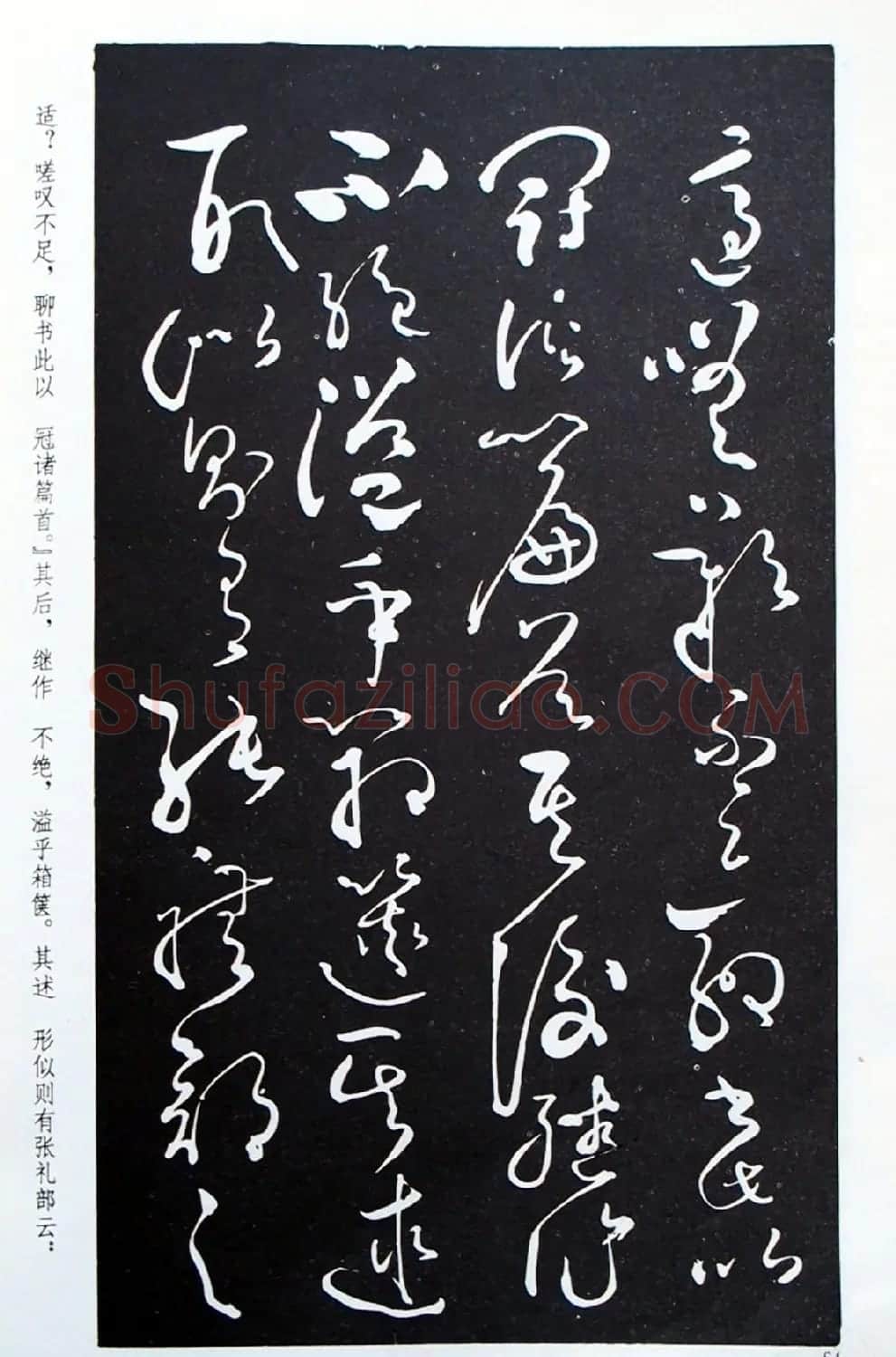《怀素草书自叙帖》蜀中石氏藏本 | 毛笔草书字帖