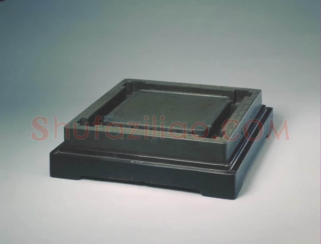 歙石井字大方砚 | 故宫文房用品藏品