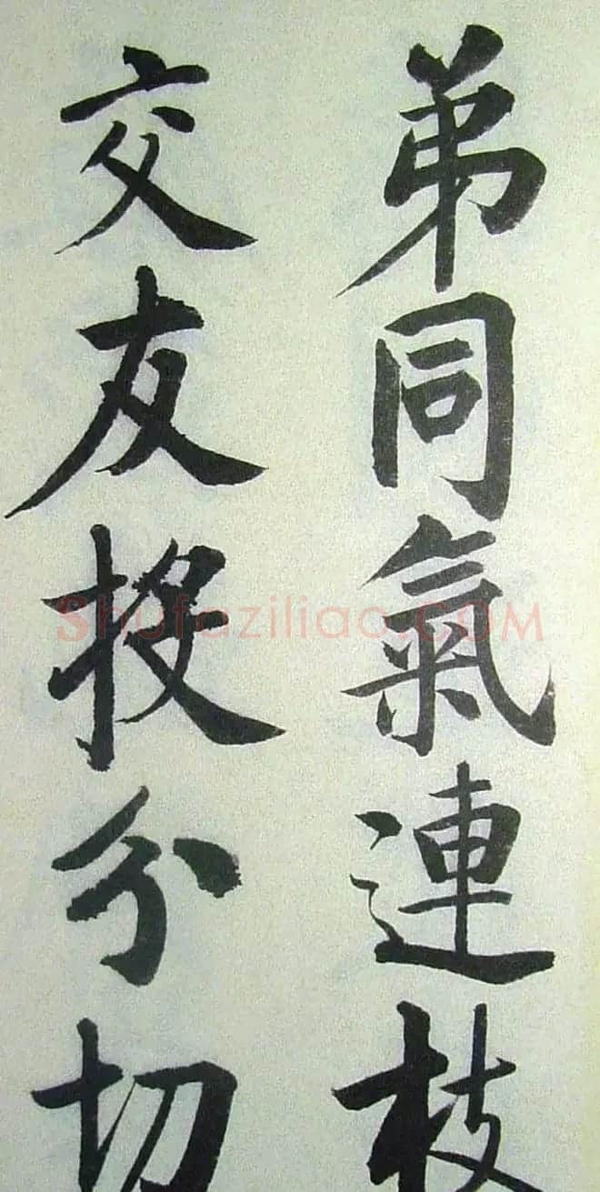 字帖欣赏《启功楷书千字文》 | 毛笔楷书字帖