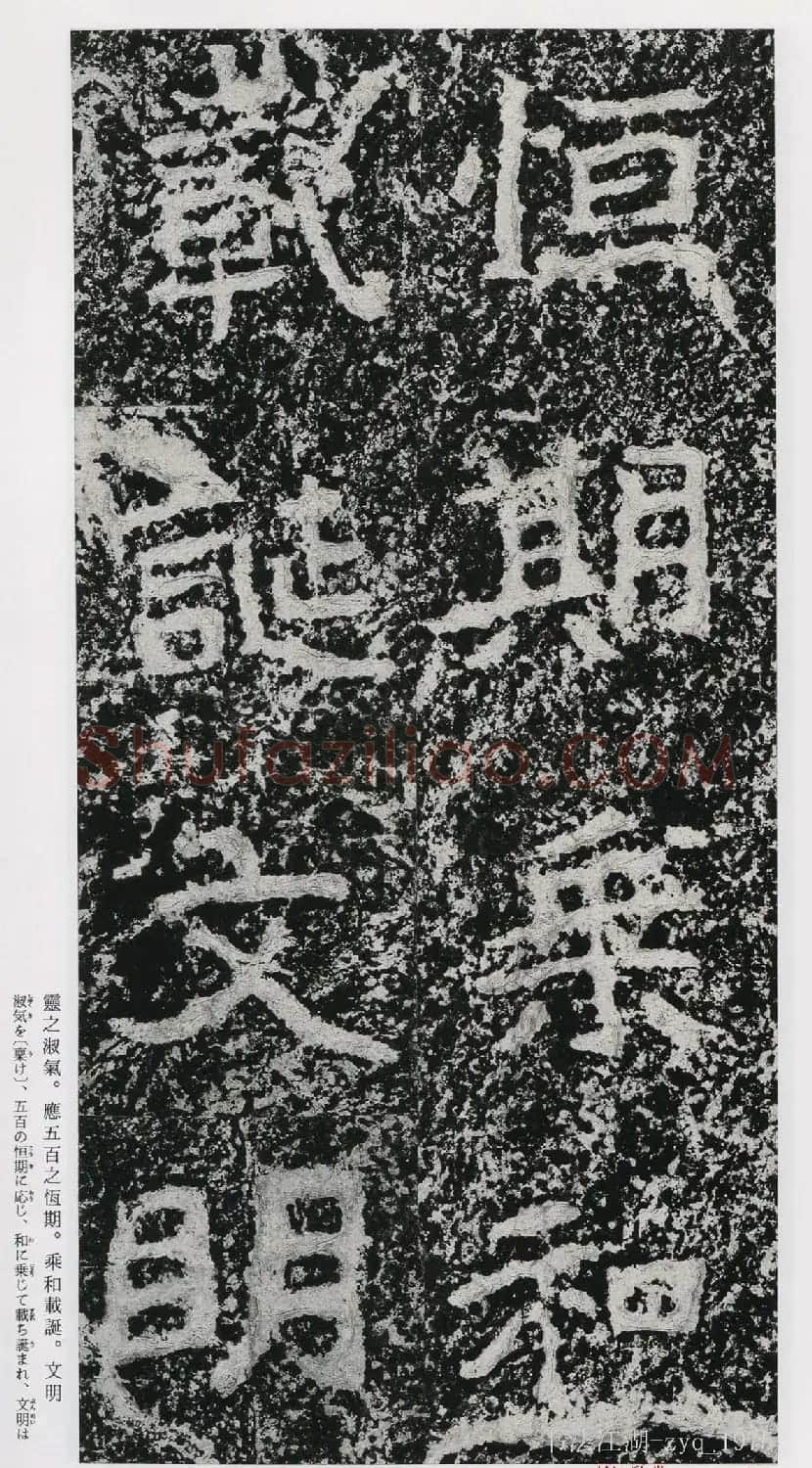 北魏郑道昭楷书《郑羲下碑》二玄社版 | 书法碑帖