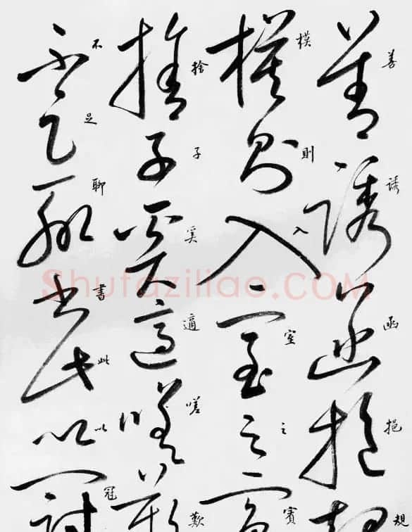 启功草书临唐怀素自叙帖 | 软笔草书字帖