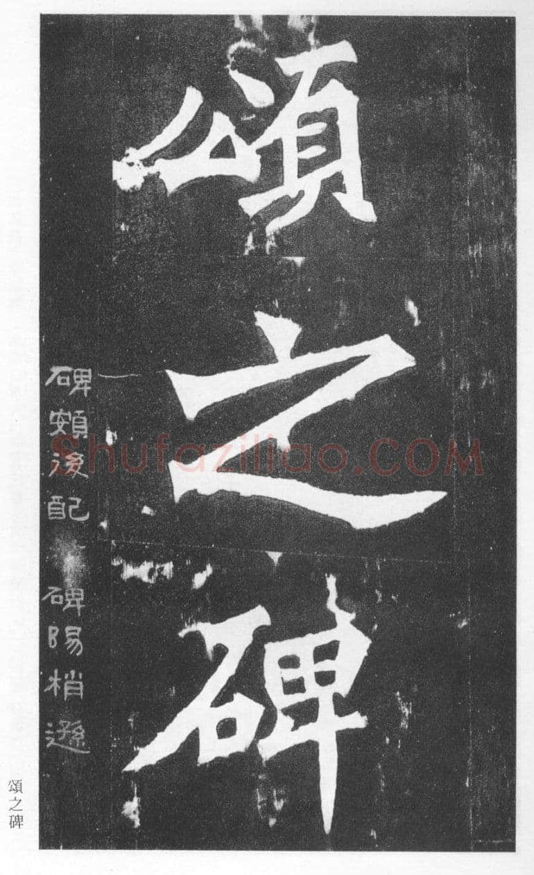 张猛龙碑前秦北朝碑刻碑拓,摘自前秦北朝张猛龙碑(全本)