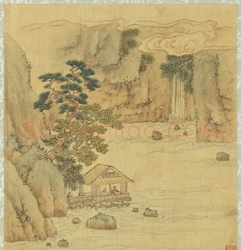 明代陆士仁字画欣赏《湖山佳趣》册 | 传世书法作品鉴赏