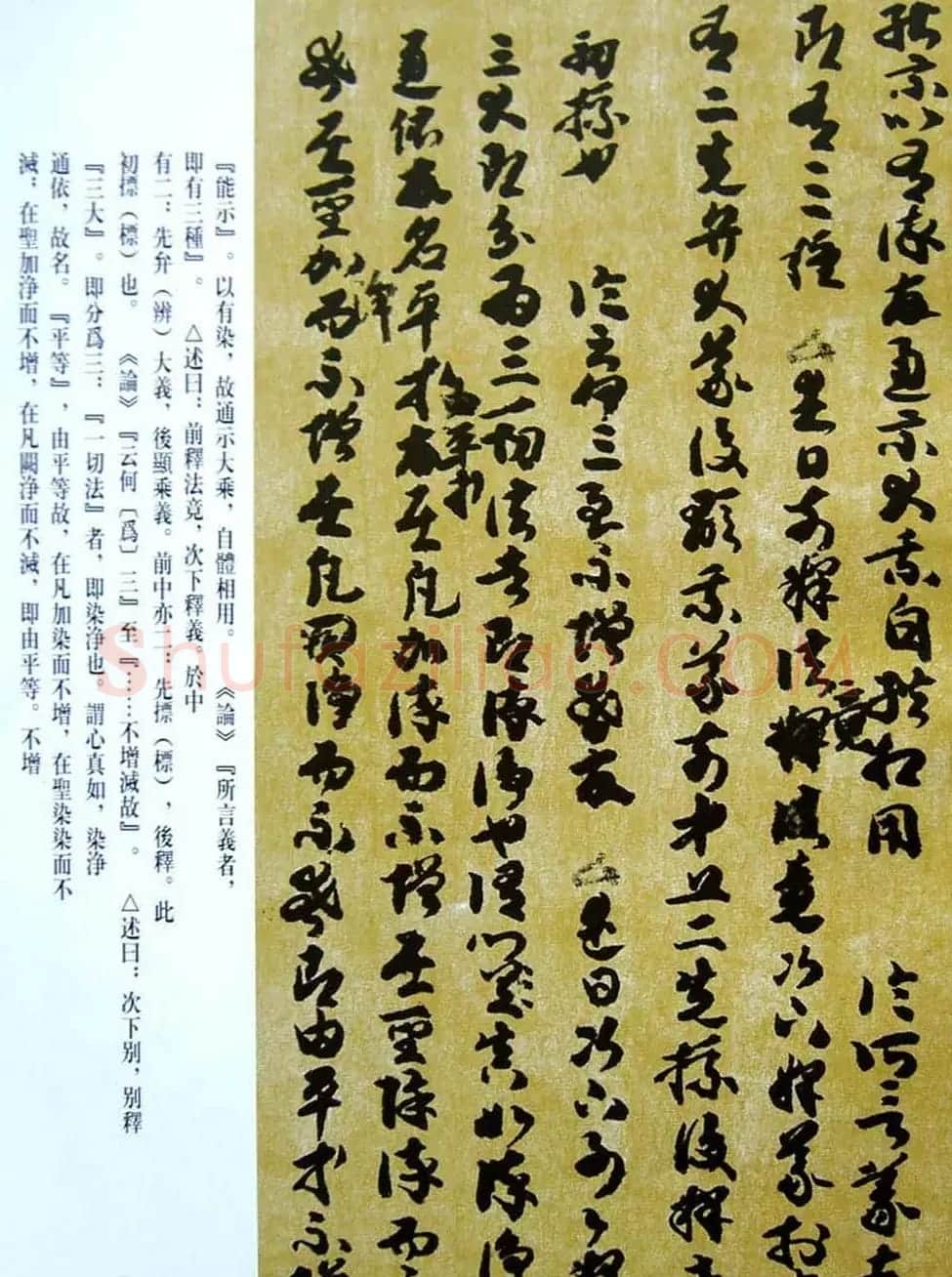 敦煌写经章草大乘起信论略述残卷 | 敦煌写经鉴赏