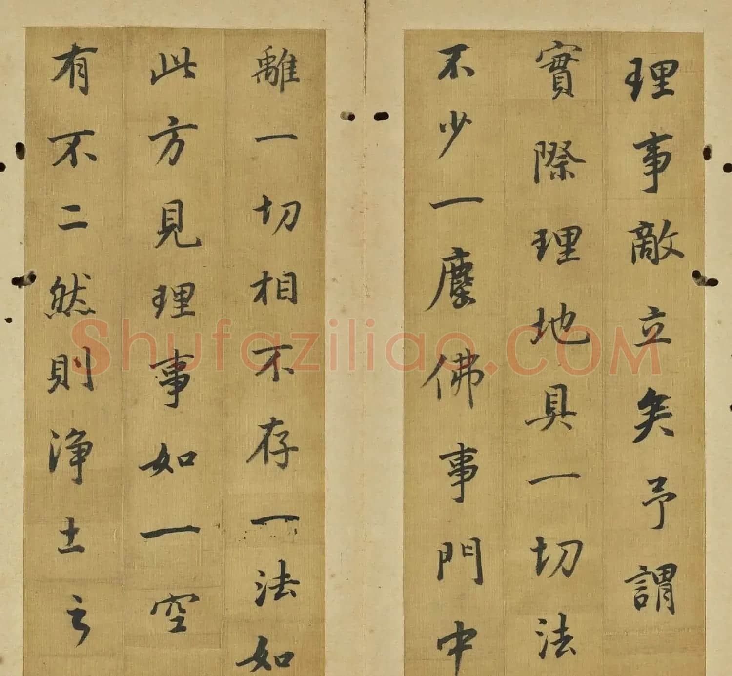 明代董其昌仿古六则册 | 软笔书法作品