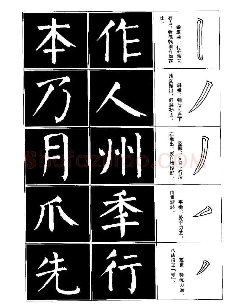 字帖欣赏《颜体楷书临习字谱》 | 软笔楷书字帖